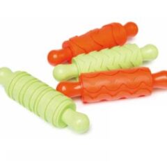 Rubber Patterned Rolling Pins (Set of 4)