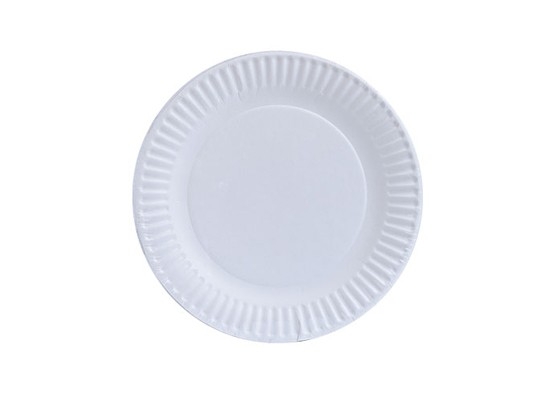 Paper Plates - Uncoated - White