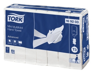 Tork® Mini Multifold Hand Towel Advanced (16 92 03)